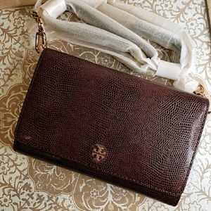 Emerson embossed lizard chainwallet